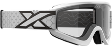 Flat Out Clear Goggle White/Black Clear