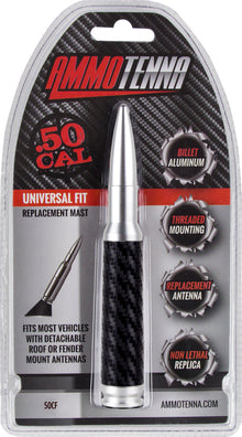 50 Cal Ammotenna Silver W/Carbon Fiber