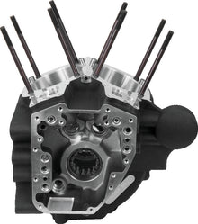S&S Cycle 06-17 Dyna Models w/ Stock Bore Alternator Style Crankcase - Wrinkle Black