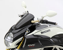 MOTOCORSE - CARBON FIBER DASH VISOR FOR DUCATI DIAVEL 2010-14