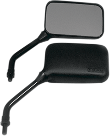 EMGO Mirror - GP Deluxe - Side View - Short - Rectangle - Black 20-78253
