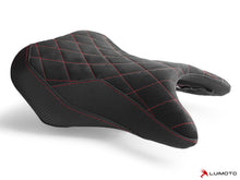 LUIMOTO (Diamond) Rider Seat Cover for the SUZUKI GSX-S750 (2017+)