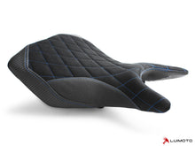 LUIMOTO DIAMOND Rider Seat Covers for the YAMAHA YZF R3 (2015+) & YZF-R25 (2015+)