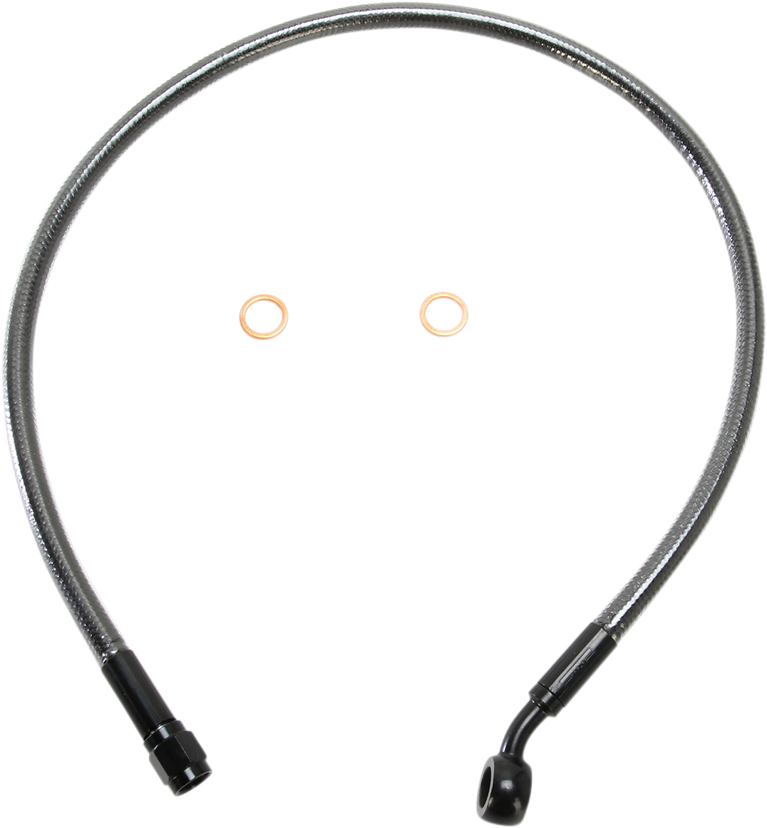 MAGNUM SHIELDING Brake Line - 10 mm-35° - 24" - Black Pearl AS47124