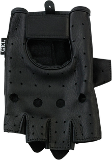 Z1R Women's 243 Half Gloves - Black - XL 3302-0480