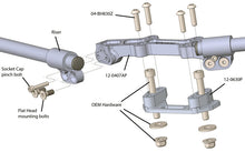 Woodcraft Ducati Monster 821 (15-17) / 1200 /S (14-16) Clipon Riser Adapter Plate With Bars