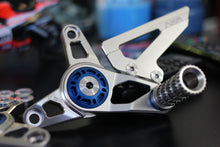 AEM FACTORY - Adjustable Billet Rearsets for Mv agusta F4/B4 models w/ Colored Eccentric