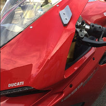 New Rage Cycles (NRC) Mirror Block Off Turn Signals for the Ducati Panigale 1299 1199R and 959