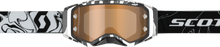 Prospect Goggle Mrbl Blk/ Wht W/Gold Chrome Amp Works