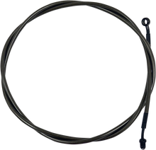 LA CHOPPERS Midnight Braided Clutch Cable - Mini Ape Hanger Handlebars - Sportster LA-8320C08M