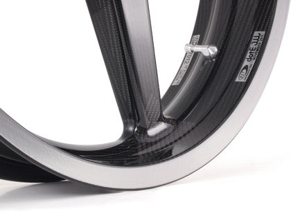 BST Twin TEK 5 Spoke Carbon Fiber Front Wheel for the Yamaha V-Max (2009+) - 3.5 x 18