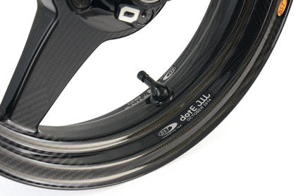 BST Diamond TEK 3 Spoke Carbon Fiber Front or Rear Wheel for the Honda Grom (22-24) - 2.75 x 12