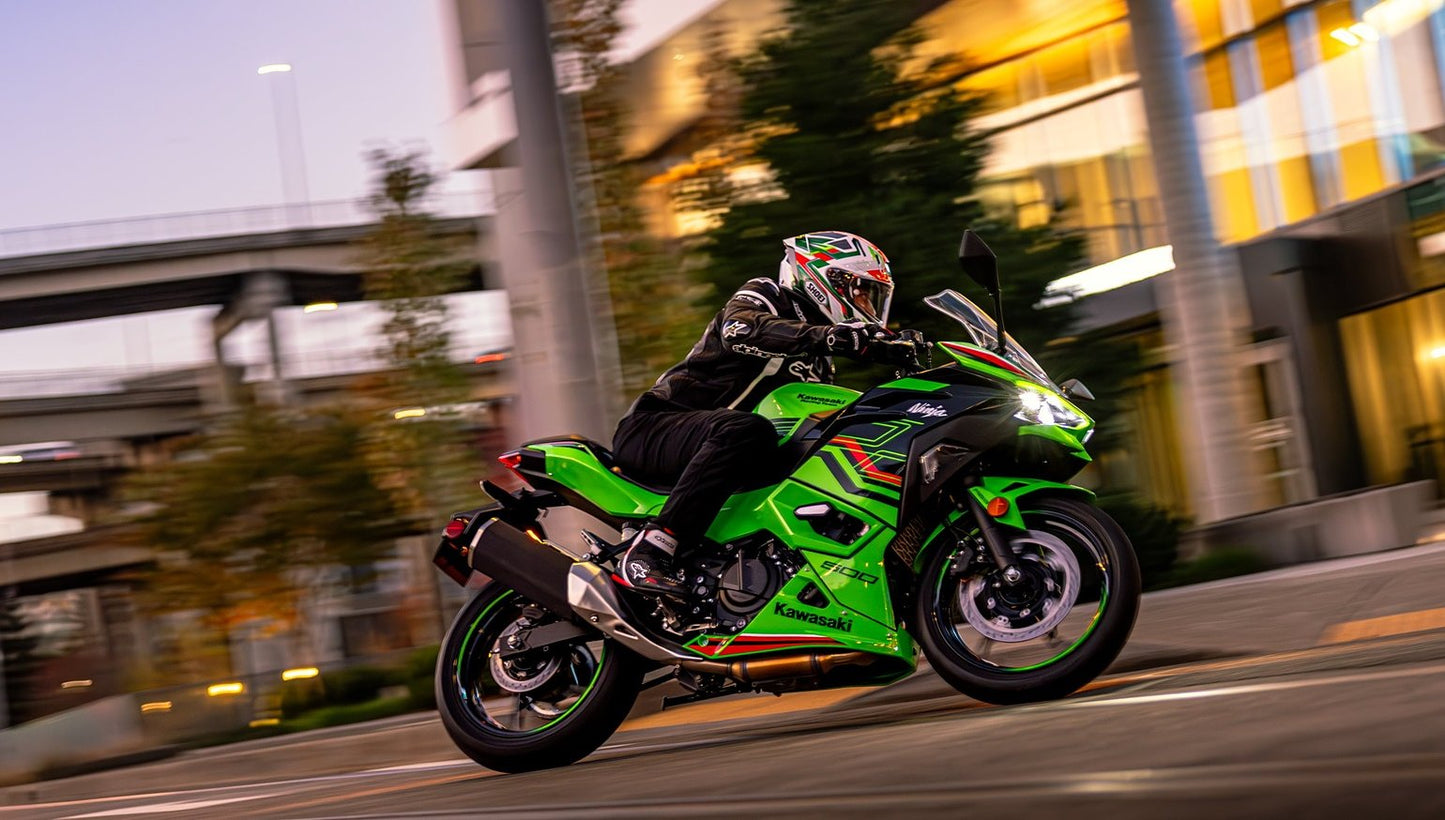 BT Moto (BrenTune) Stage 1+ Performance Calibration With Handheld Tuner for Kawasaki Ninja 400/500