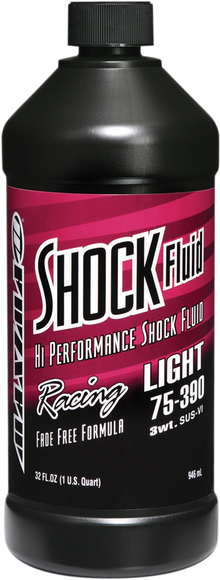 MAXIMA RACING OIL Racing Shock Fluid - Light - 1 U.S. quart 58901L
