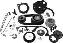 BELT DRIVES LTD. Open Belt Drive - 2" - Black - '07-'16 Big Twins TC2PB-2-B