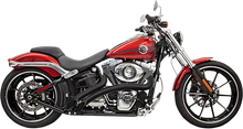 BASSANI XHAUST Radial Sweepers Exhaust System - Black 1SD1FB