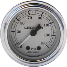 LEGEND SUSPENSION Fairing Mounted LED Backlit PSI Gauges - Silver 2212-0485