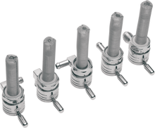 GOLAN PRODUCTS "Click-Slick" Fuel Petcock - Backward - Chrome - 22mm 76-312B-CS