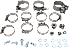 BASSANI XHAUST Down Under Exhaust - Chrome - Straight Can 1F76R