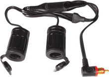 TECMATE Y-Splitter - DIN to Dual Socket Adapter O-36