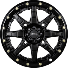 AMS Wheel - Roll'n 106 - Front/Rear - Black - 14x7 - 4/156 - 5+2 4754-046AS