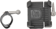 CIRO Phone Holder - 1-1/4" Handlebar Mount - Black 50315