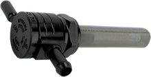 GOLAN PRODUCTS "Click-Slick" Fuel Petcock - Straight - Black - 22mm 76-312S-BLK
