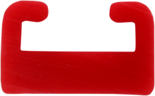 GARLAND Red Replacement Slide - UHMW - Profile 23 - Length 57.00" - Polaris 23-5700-0-01-15