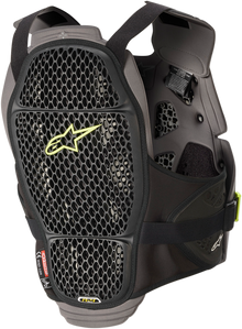 ALPINESTARS A-4 Max Chest Guard - Black/Anthracite/Yellow Fluo - XS/S 67015201155XS/S