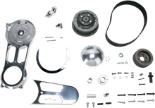 BELT DRIVES LTD. Open Belt Drive Kit - 2" - Polished SH-500