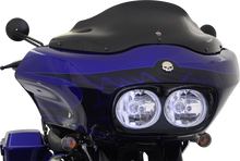 KLOCK WERKS Flare™ Windshield - 8" - Black - '98-'13 FLTR KWW-01-0190