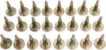 STUD BOY Studs without Locknuts - 1.375" - 24 Pack 2166-P1-PS