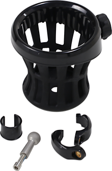 CIRO Drink Holder - 7/8"-1" Handlebar Mount - Black 50613