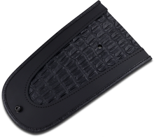 DRAG SPECIALTIES SEATS Fender Skin - Embossed Faux Gator Leather Center 1405-0142