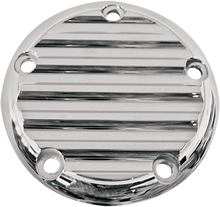 JOKER MACHINE Points Cover - Finned - 5 Hole - Chrome 02-99FN