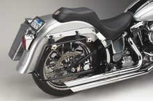 CYCLE VISIONS Saddlebag Mounts - Black - FLST '00-'07 CV-7200A