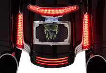 CIRO Filler Panel Light - Smoke Lens - Red LEDs - Chrome 40045