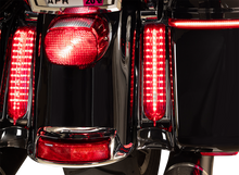 CIRO Filler Panel Light - Clear Lens - Red LEDs - Black 40047
