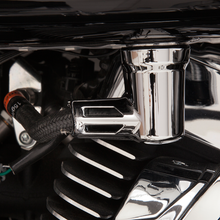 CIRO Fuel Line Fitting Cover - Chrome - Touring/Trike 73025