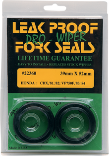 LEAKPROOF SEALS Pro Wiper Seal (only) - 39 mm ID x 52 OD mm x 11 mm T 22360