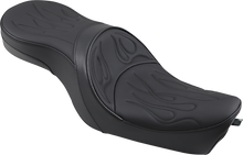 DRAG SPECIALTIES SEATS Low Profile Seat - Flame Stitched - XL '04-'22 0804-0260