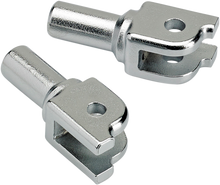BILTWELL Foot Peg Mount - Chrome - Softail 0107-1640-05