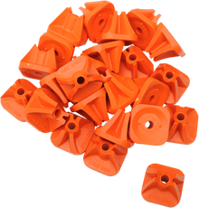 STUD BOY Single Backer Plates - Orange - 96 Pack 2513-P3-ORG