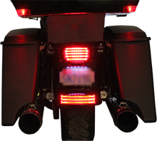 CUSTOM DYNAMICS Fender Tip Light - LED - Smoke Lens - Chrome PB-FT-TOUR-S-C