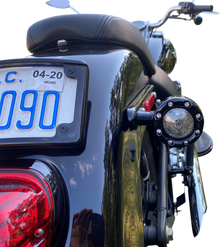 CUSTOM DYNAMICS Bullet Turn Signal 1156 - Black - Smoke Lens PB-BR-RR 56-BS