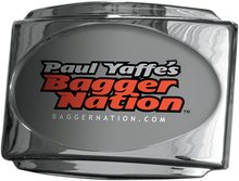 PAUL YAFFE BAGGER NATION License Plate Frame - CVO - Chrome PYO:USLP3-C