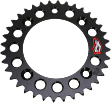 RENTHAL Rear Sprocket - Aluminum - 40 Tooth - Black - Gas Gas/Husqvarna/KTM 491--415-40P-BK
