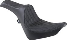 DRAG SPECIALTIES SEATS Predator III Seat - Double Diamond - Black Stitching - FL/FX '18-'23 0802-1145