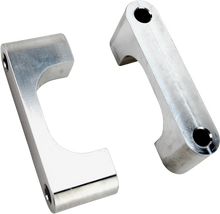 KLOCK WERKS Hugger Front Fender Mounting Blocks - For 21" Wheels - Chrome KWFS-02-0106-C