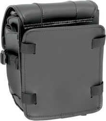 SADDLEMEN Sissy Bar Bag - Deluxe - Black 3503-0064